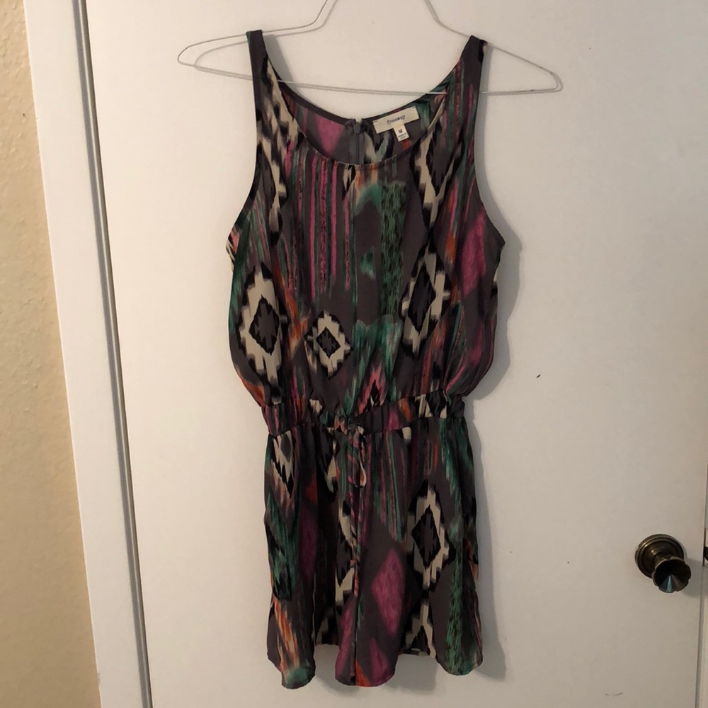 Multi color romper